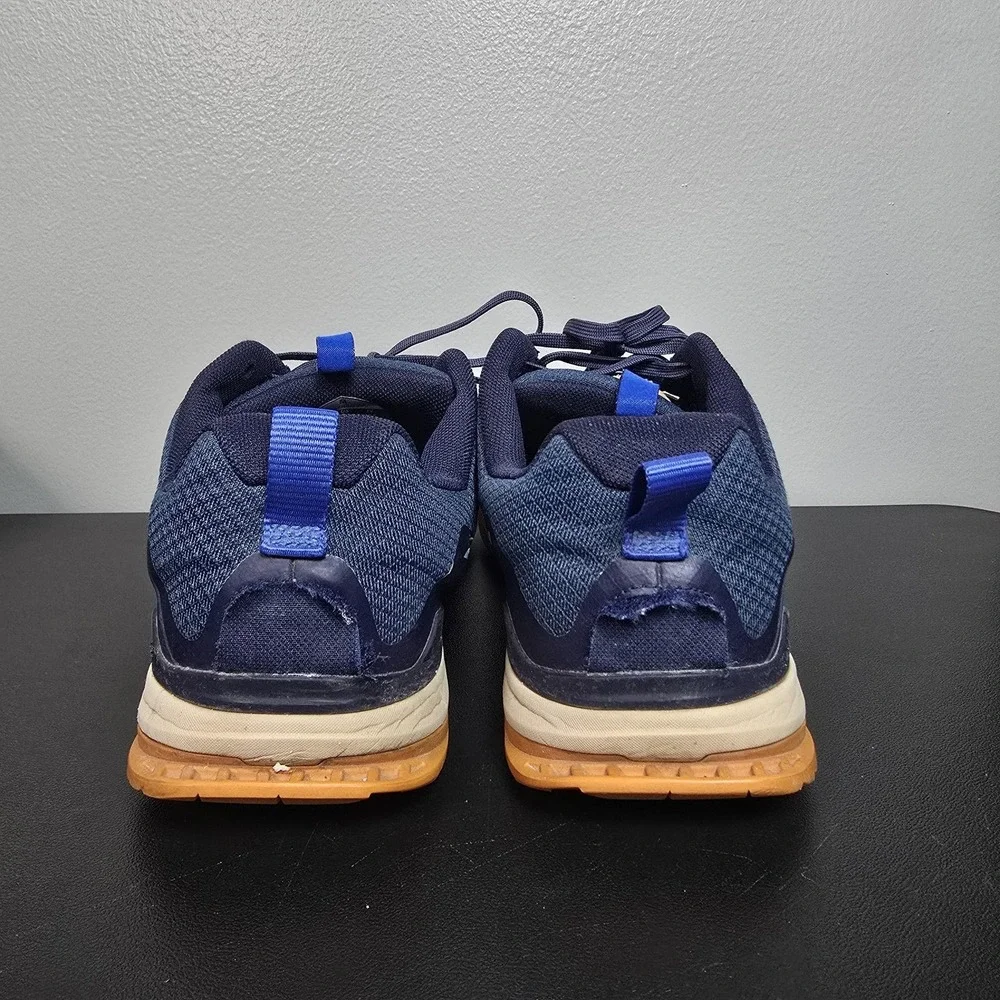 Altra Shoes Mens 12 Blue Lone Peak 7 Barefoot Minimalist Trail Running Sneakers